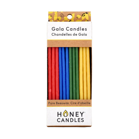 Beeswax Gala Candles - Royal