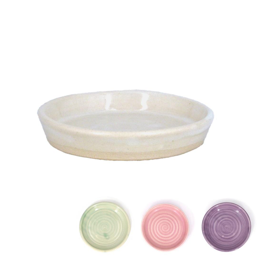 Ceramic Pillar Plate - Small