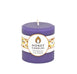 Round Spring Crocus Beeswax Pillar Candle