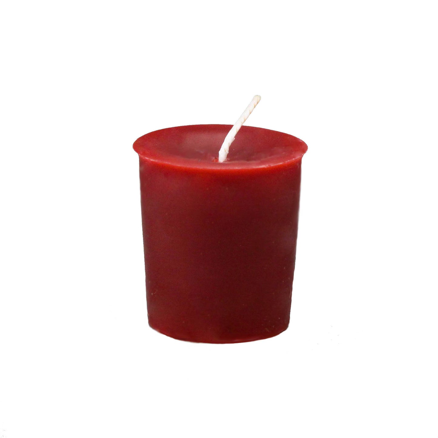 Burgundy Beeswax Votive Candle