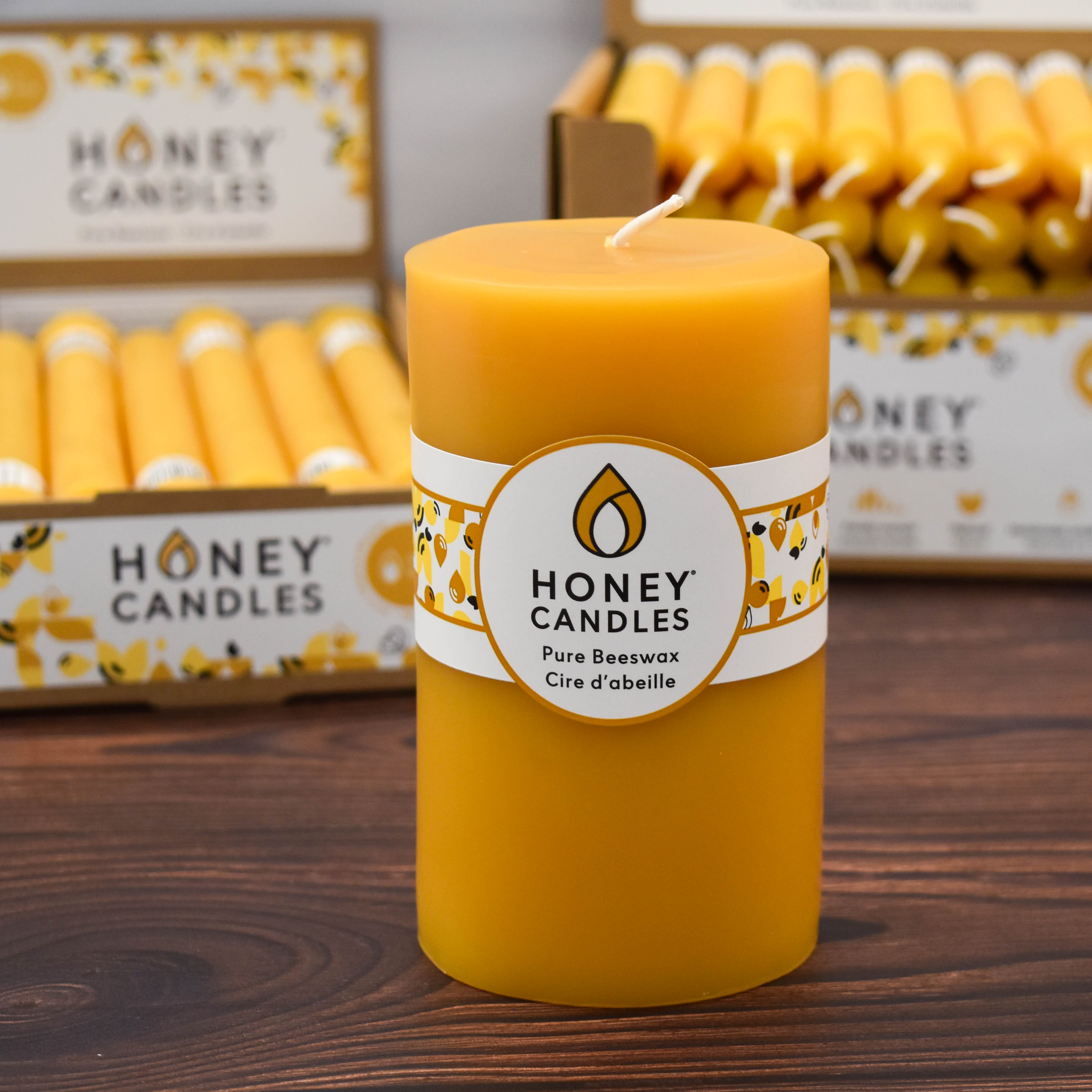 Wholesale Beeswax Candles Program – Honey Candles Canada