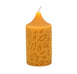 Natural Beeswax Leaf Pillar