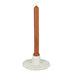 9 Inch Caramel Beeswax Base Candlestick