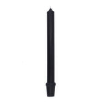 9 Inch Black Beeswax Base Candlestick