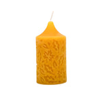 Natural Beeswax Leaf Pillar