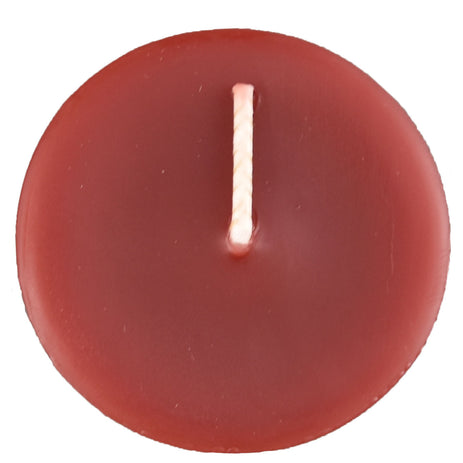 Burgundy Beeswax Votive Candle