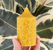 Natural Beeswax Flower Pillar