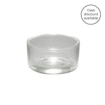 Clear Glass Tealight Cup