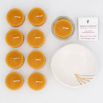 Brenda Lee X Honey Candles Beeswax Tealights Gift Set