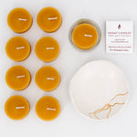 Brenda Lee X Honey Candles Beeswax Tealights Gift Set