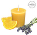 Country Lavender Beeswax Votive Candle