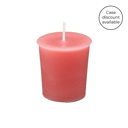 Paris Pink Beeswax Votive Candle