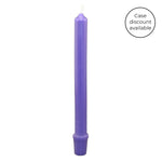 Violet Beeswax Advent Candle