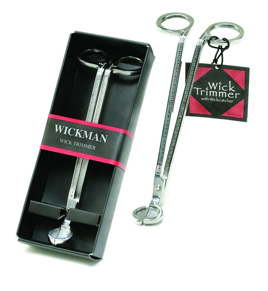 stainless steel wick trimmer will help you maintain your candles for the best burning experience.