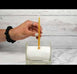 Beeswax Hanukkah Candles - Natural