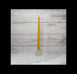 Pair of 12 Inch Tangerine Beeswax Taper Candles