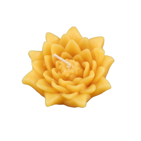 Beeswax Floating Lotus Candle (9 Colours)